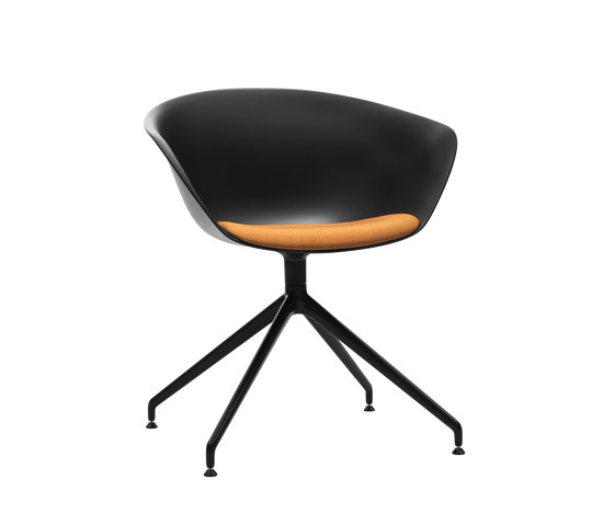 Duna 02 - Trestle swivel, plastic | Chairs | Arper
