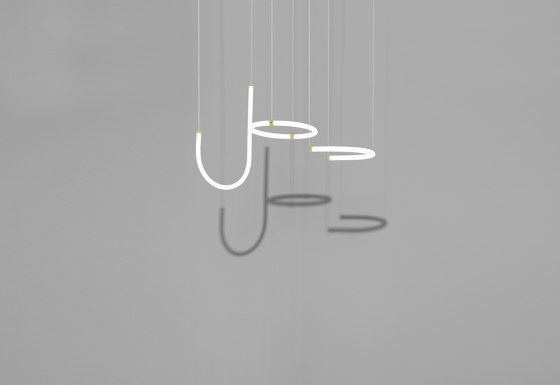 Unseen | Pendant lamp 3 units | Suspended lights | Petite Friture