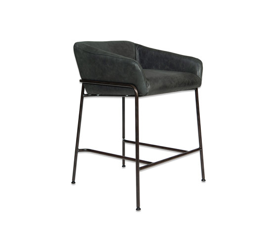 Jolly Barstool with Arms and Low Back Old Glory | Taburetes de bar | Jess