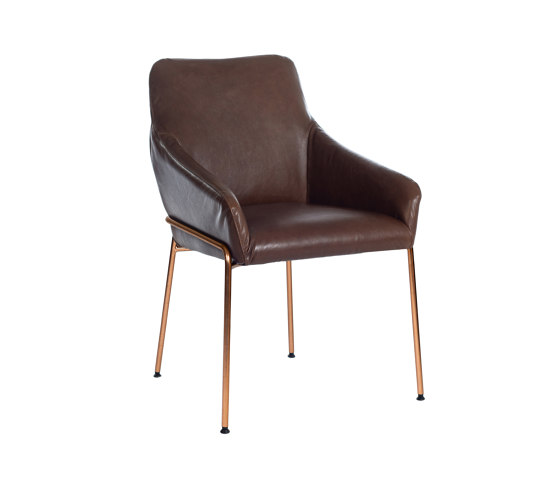 Jolly with Arms Copper | Chaises | Jess