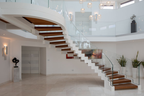 Cobra White 2 by Siller Treppen | Staircase systems