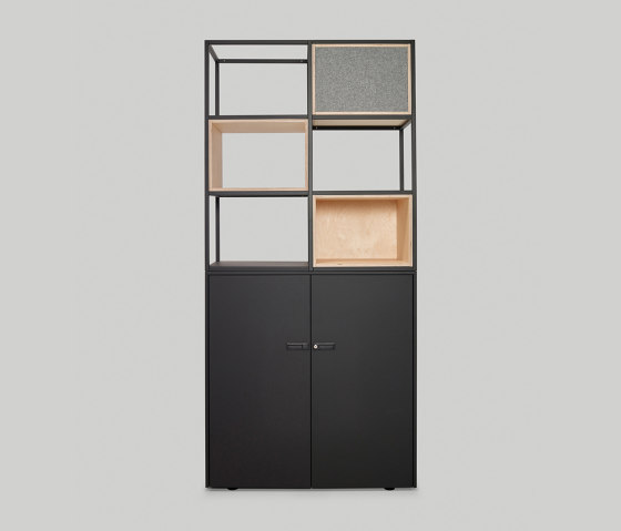 Frames Open Shelves Storage Solution | Scaffali | Guialmi