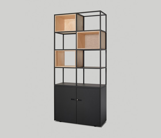 Frames Open Shelves Storage Solution | Scaffali | Guialmi