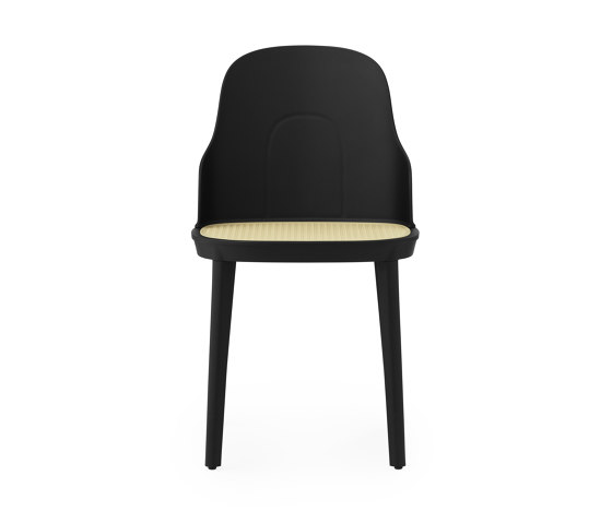 Allez Chair Molded Wicker Black PP | Chairs | Normann Copenhagen