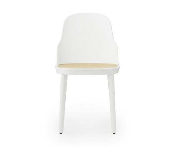 Allez Chair Molded Wicker White PP | Sedie | Normann Copenhagen