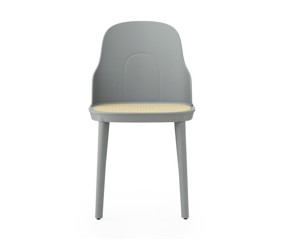 Allez Chair Molded Wicker Grey PP | Chaises | Normann Copenhagen