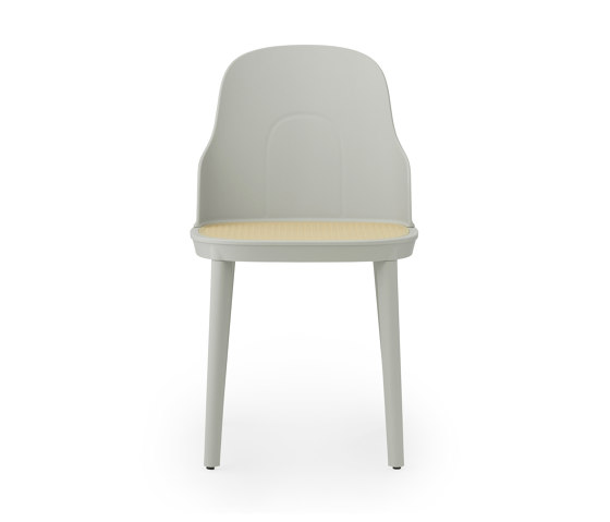 Allez Chair Molded Wicker Warm Grey PP | Chaises | Normann Copenhagen