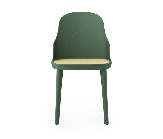 Allez Chair Molded Wicker Green PP | Chairs | Normann Copenhagen
