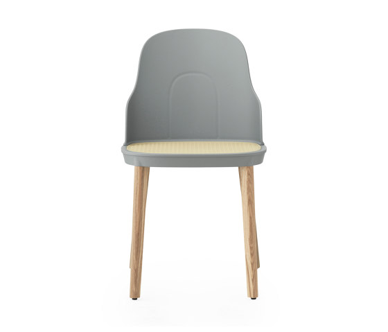 Allez Chair Molded Wicker Grey Oak | Sillas | Normann Copenhagen