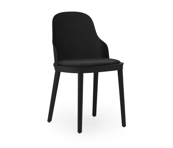 Allez Chair Upholstery Main Line Flax Black PP | Sedie | Normann Copenhagen