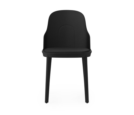 Allez Chair Upholstery Ultra Leather Black PP | Chaises | Normann Copenhagen