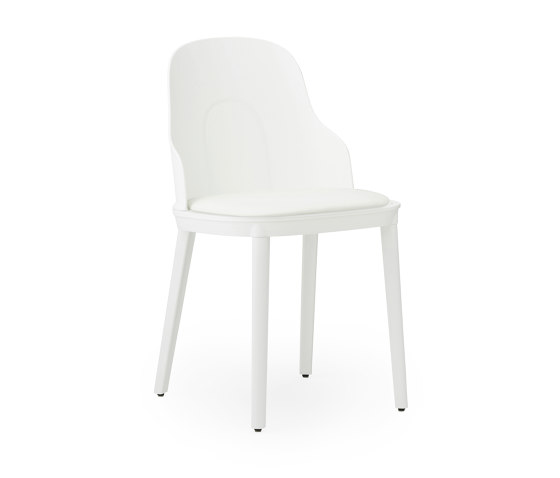 Allez Chair Upholstery Ultra Leather White PP | Stühle | Normann Copenhagen