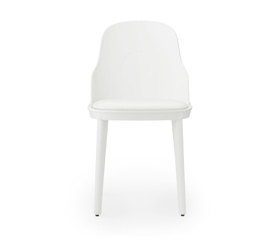 Allez Chair Upholstery Ultra Leather White PP | Chaises | Normann Copenhagen