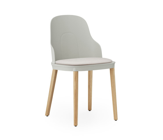 Allez Chair Upholstery Canvas Warm Grey Oak | Chaises | Normann Copenhagen