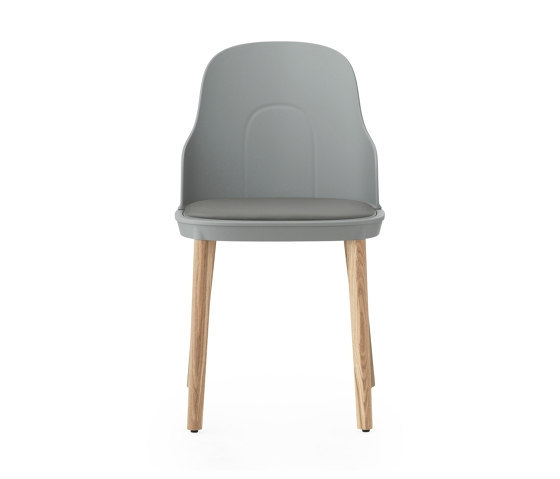 Allez Chair Upholstery Ultra Leather Grey Oak | Stühle | Normann Copenhagen