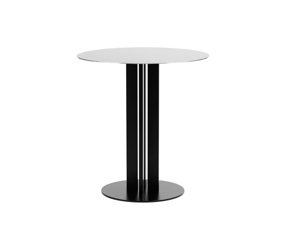 Scala Cafe Table Stainless Steel | Tavoli bistrò | Normann Copenhagen