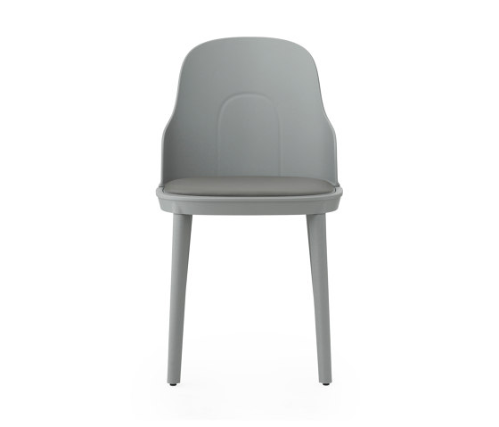 Allez Chair Upholstery Ultra Leather Grey PP | Stühle | Normann Copenhagen