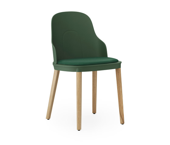 Allez Chair Upholstery Canvas Green Oak | Sillas | Normann Copenhagen