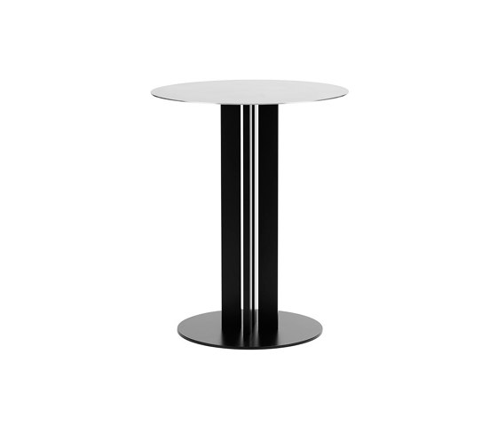 Scala Cafe Table Stainless Steel | Tavoli bistrò | Normann Copenhagen