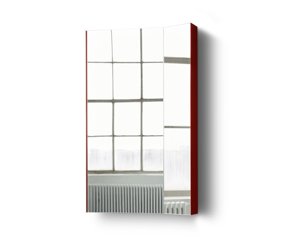 Mimesis Mirror | Basque Red | Miroirs | Please Wait to be Seated