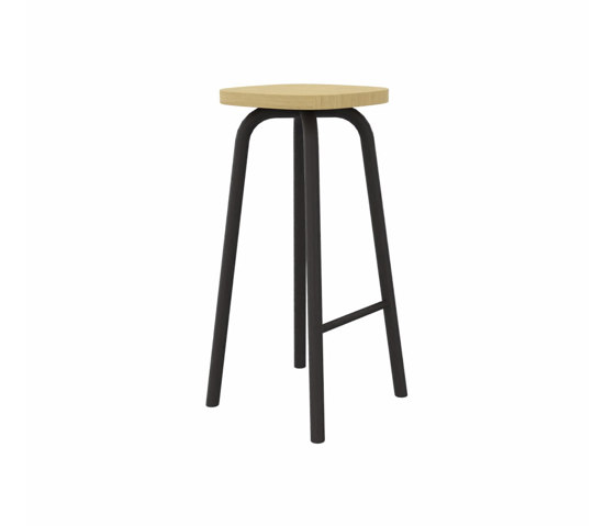 Pully oak stool | Square | Tabourets | Cascando