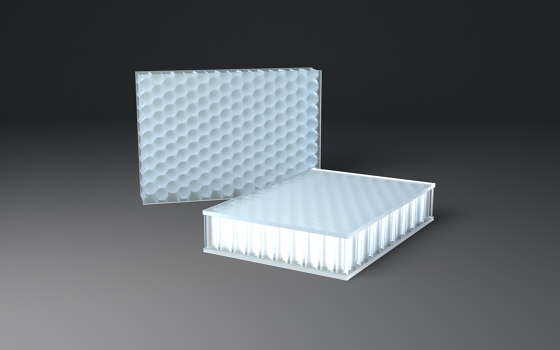 AIR-board® UV satin | clear | Plaques en matières plastiques | Design Composite