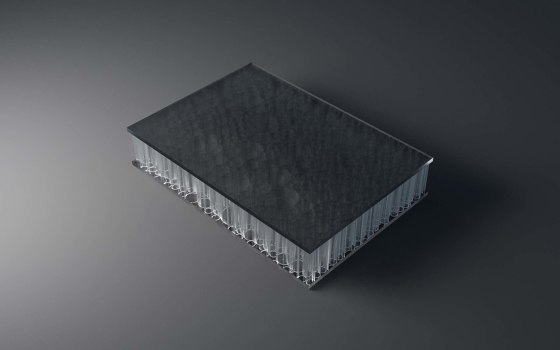 chaos AIR-board® UV satin | grey | Synthetic panels | Design Composite