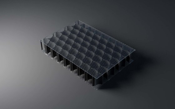 black AIR-board® akustik | big | Kunststoff Platten | Design Composite