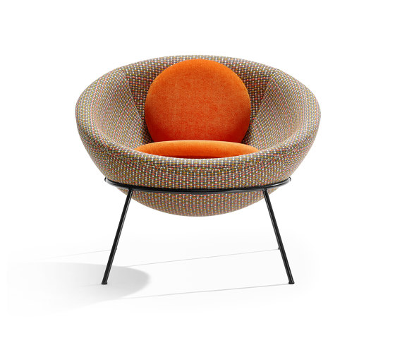Bardi's Bowl Chair - Eureka (Rubelli) | Poltrone | Arper