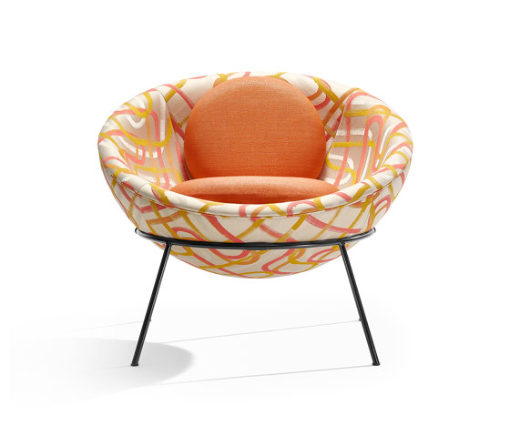 Bardi's Bowl Chair | Lollipop (Rubelli) | Fauteuils | Arper