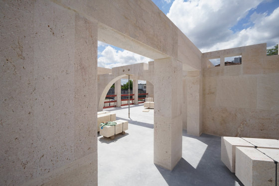 Sillares construcción masiva | Sistemas de fachadas | Rosal Stones
