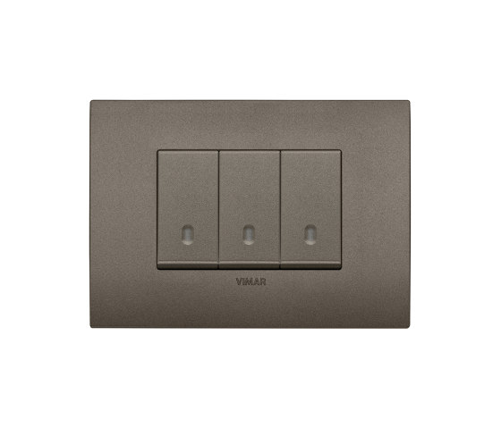 Commutateurs Arké Metal | Interrupteurs à bouton poussoir | VIMAR
