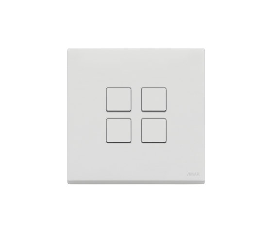 Commutateurs Eikon Flat blanc mat | Interrupteurs à bouton poussoir | VIMAR