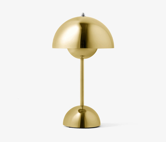 Flowerpot VP9 Brass-Plated | Table lights | &TRADITION