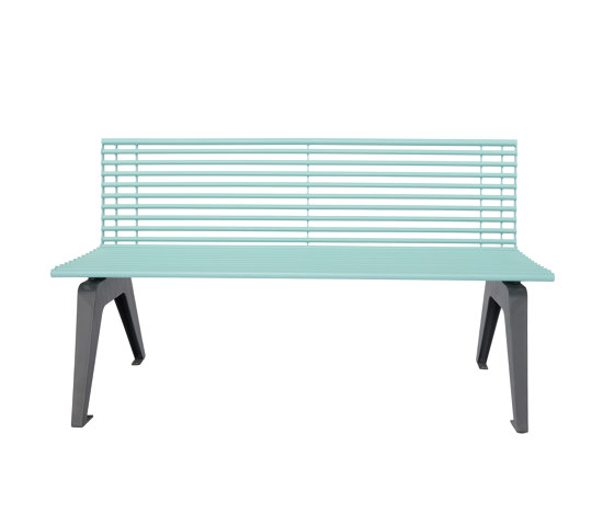 Aria | Outdoor Bench with Backrest | Sitzbänke | Punto Design