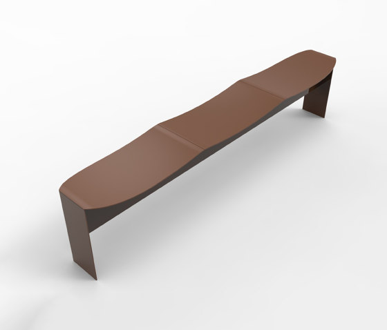 Flow | Outdoor Bench without Backrest | Benches | Punto Design