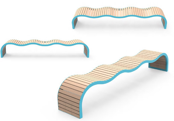 Kos | Outdoor Bench without Backrest | Benches | Punto Design