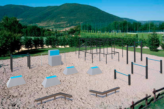 Ready to use Parkour Ground 1 | Fitness equipment | Punto Design