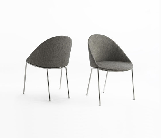Circa Dining Chair - Metal base | Chaises | Bensen