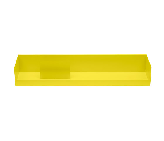Boks | Wall Shelf, sulfur yellow RAL 1016 | Scaffali | Magazin®