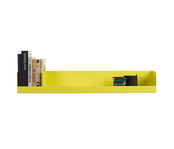 Boks | Wall Shelf, sulfur yellow RAL 1016 | Scaffali | Magazin®
