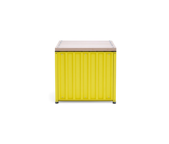 DS | Container small - sulfur yellow RAL 1016 | Boîtes de rangement | Magazin®