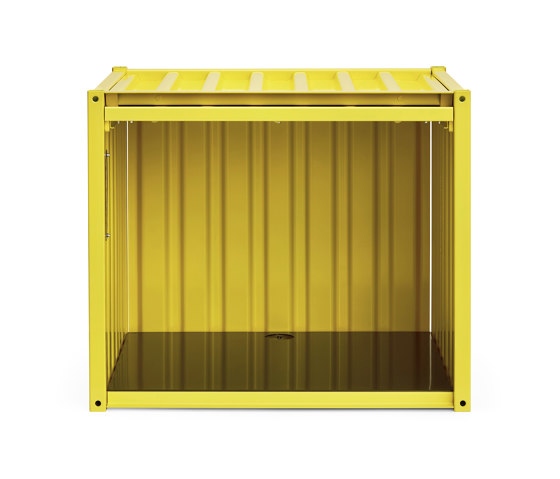 DS | Container small - sulfur yellow RAL 1016 | Storage boxes | Magazin®