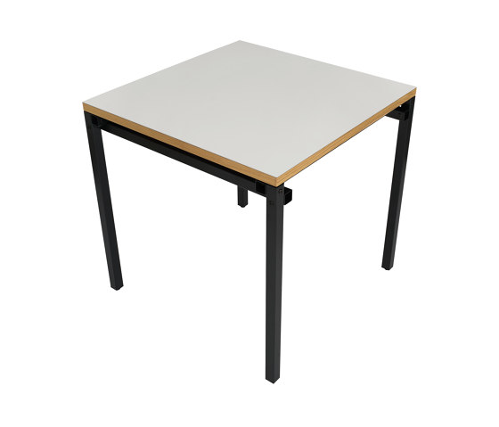Erik, quadratisch | Tischgestell, Schwefelgelb RAL 1016 | Tischgestelle | Magazin®