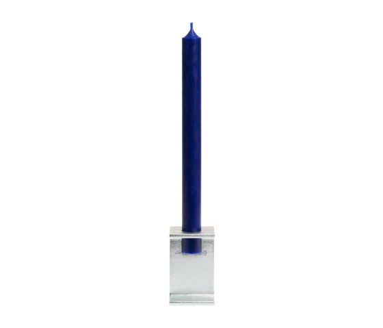 Tete | Candlestick 1, galvanized | Portacandele | Magazin®