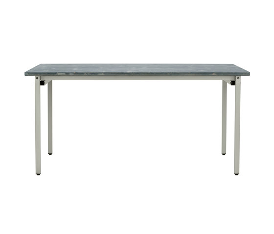 Uni 2 | Tabletop, granite grey RAL 7026 | Tavoli pranzo | Magazin®