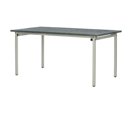 Uni 2 | Tabletop, granite grey RAL 7026 | Dining tables | Magazin®