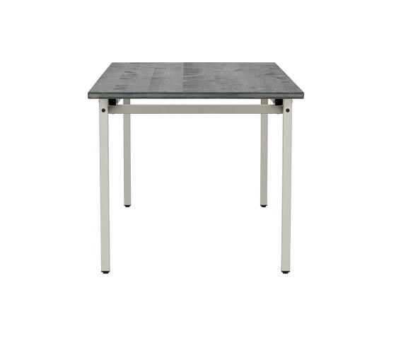 Uni 2 | Tabletop, granite grey RAL 7026 | Mesas comedor | Magazin®