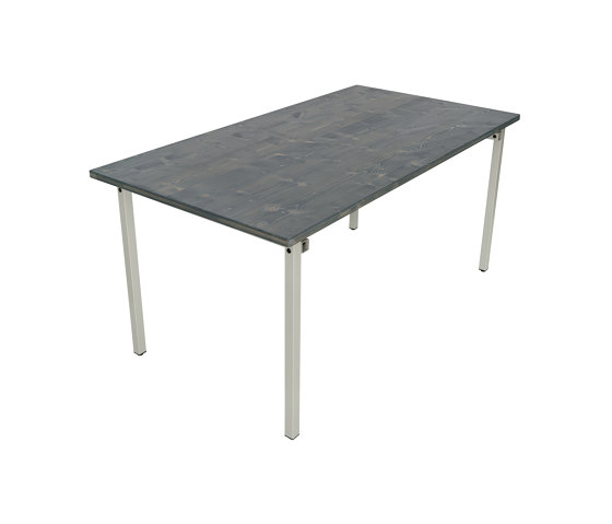 Uni 2 | Tabletop, granite grey RAL 7026 | Tables de repas | Magazin®