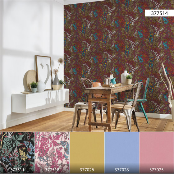 Floral Impression | Papel Pintado Floral Impression  - 3 | 377514 | Revestimientos de paredes / papeles pintados | Architects Paper